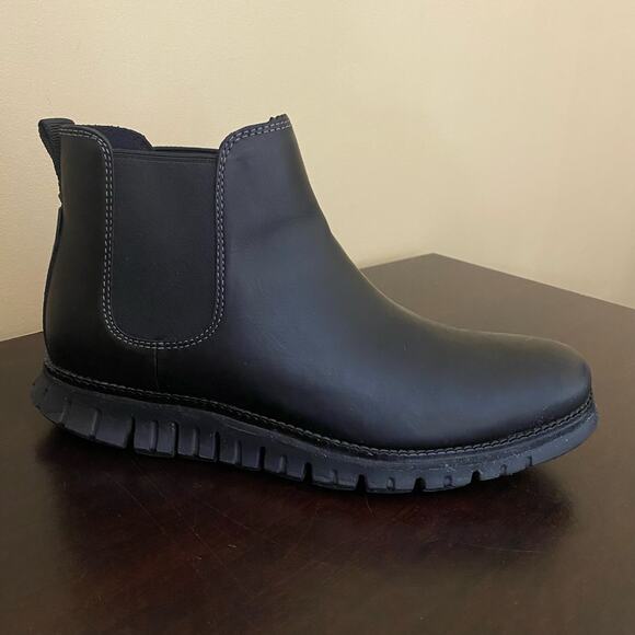 Nunn Bush Men's Plain Toe Chelsea Leather Boot - Picture 2 of 7